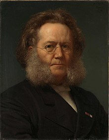 Henrik Ibsen, Norwegian playwright (photo courtesy of Wikipedia)