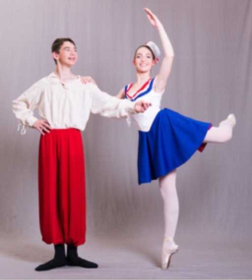Son Ryan and daughter Jenny in a ballet duo photo. This next photo is absolutely stunning of Jenny.