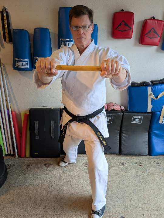 Odin loves his weapons. His “Short Stick” is awesome!