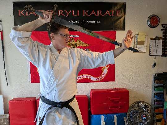 And know how to use it! Nice pose!